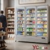 Armadio frigo verticale a 3 porte