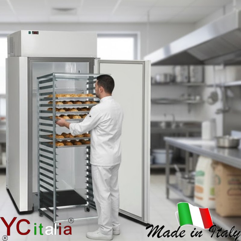 Minicella Acciaio Inox 1000X1000X2120 con gruppo incorporato TN|Celle per la ristorazione