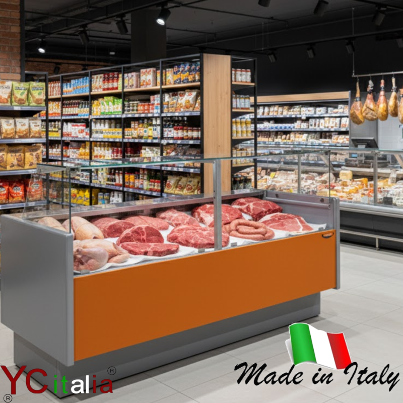 Banco espositivo 1040x895x1200 vetri dritti con motore remoto