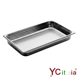 Teglia 1/1 GN gastronorm in acciaio inox AISI 304 18/10