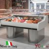Banco vetrina pesce fresco e molluschi 1500x1200x1180