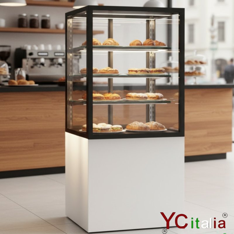 Vetrina espositiva riscaldata 600x600x1400mm