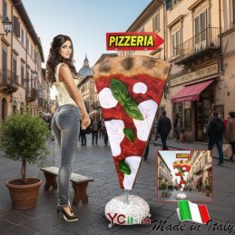 Insegna spicchio pizza