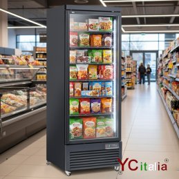 Armadio congelatore nero a...