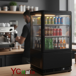 Frigorifero mini per bibite 600x500x900|Vetrinette basse per bibite