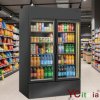 Frigo 1200 lt a due porte per bibite
