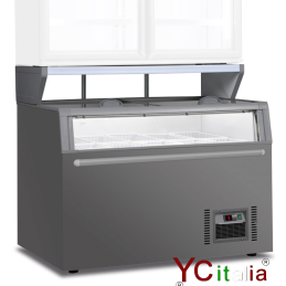 Isola statica con sbrinamento automatico vetro piatto