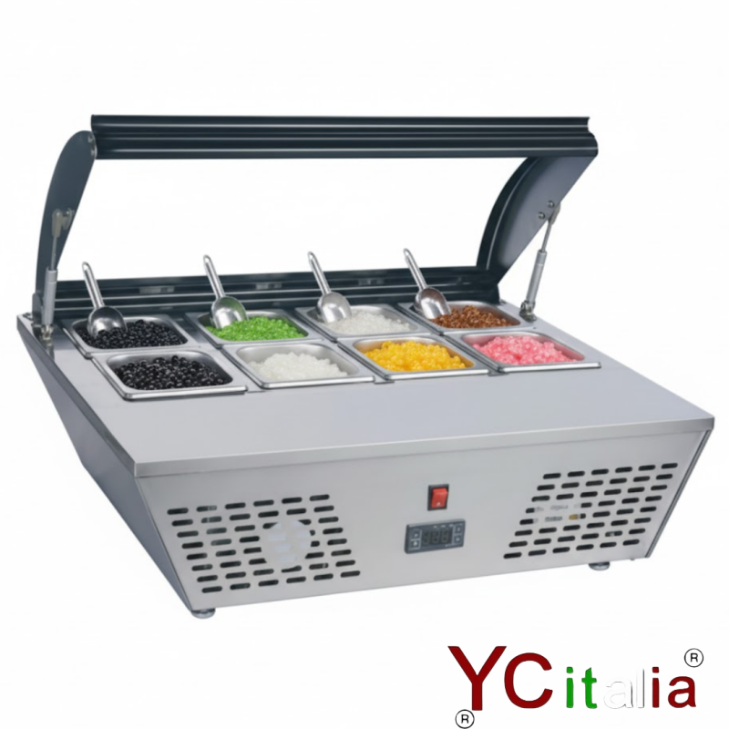 Espositore refrigerato da banco per bubbles