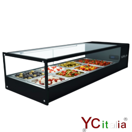 Vetrina refrigerata tapas 6 GN|Vetrine 1 piano