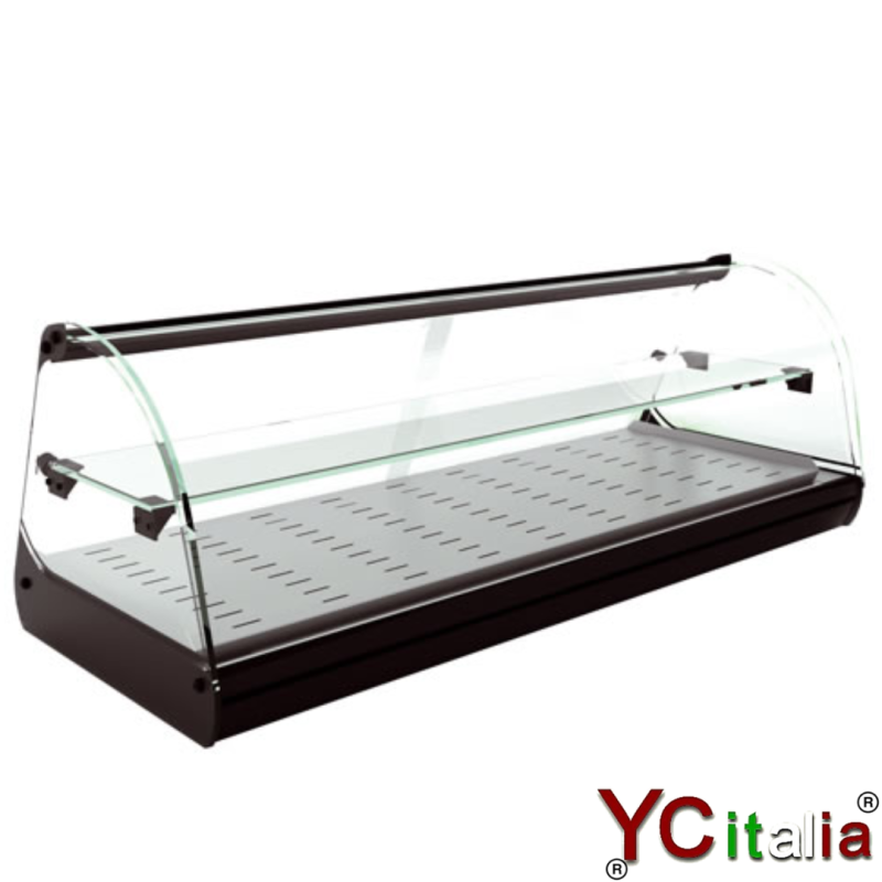 Vetrina calda secco 1190x395x360 h|Vetrine riscaldate da banco a 2 piani