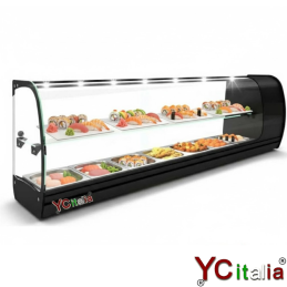 Vetrina per esposizione sushi Hoshizaki 210 refrigerata|Vetrine sushi