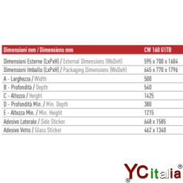 Vetrinetta per vini wine 400