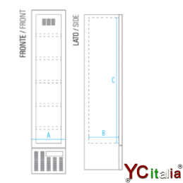 copy of Frigo vetrina per bibite