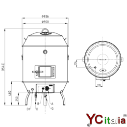 Forno Girarrosto Professionale 12 Anatre|Home