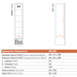 Frigo vetrina per conservazione ed esposizione carne|Vetrine
