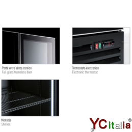 Frigo bibite bianco doppia porta ventilato