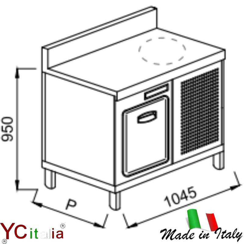 Cella Frigorifera TN Professionale Versione Refrigerati Interni Statica