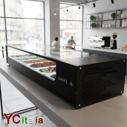 Vetrina refrigerata tapas 6 GN