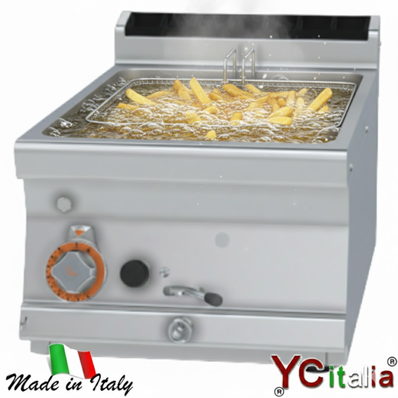 Friggitrice da banco a gas da 13 litri
