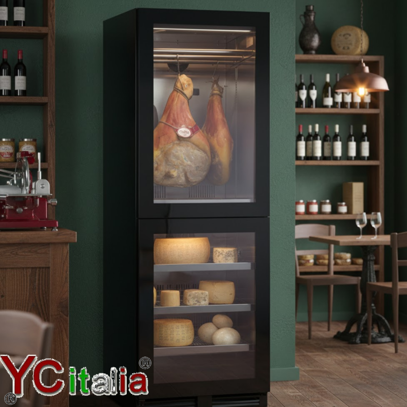 Armadio per conservazione di salumi e formaggi