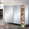 Armadio inox h 1500 p700 porte scorrevoli|Armadi inox alti 1500 con porte scorrevoli