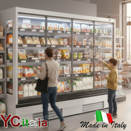 Murale refrigerato porte battenti 259x70x200|Home