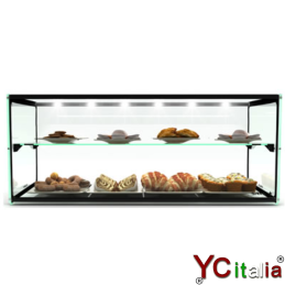 Vetrina a due piani neutra...