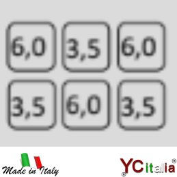 Cucina 6 fuochi con forno a gas industriale|Cucine con forno gas