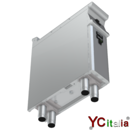 Sollevatore cesti automatico per cuoci pasta cm 20x 90x 90h|Bollitore professionale profondita 900