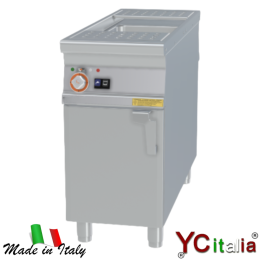 Cuocipasta elettrico 40 litri 40x110x90h|Cuocipasta professionale profondita 900
