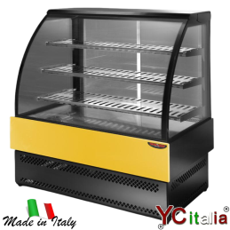 Espositore caldo con vetro curvo 1546x774x1381 mm|Home