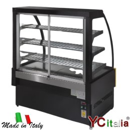 Espositore caldo con vetro curvo 1546x774x1381 mm|Home