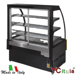 Vetrina riscaldata con vetro curvo 1846x774x1381 mm|Home