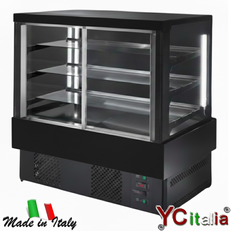 Espositore refrigerato due porte 1541x775x1392 mm|Vetrine pasticceria