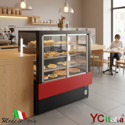 Espositore caldo a 2 porte 941x775x1392 mm|Vetrine espositive riscaldate