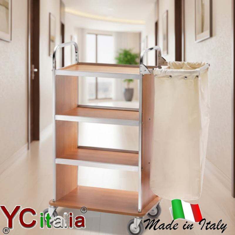 Carrello港口abiancheria cm107x52x134