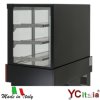 Vetrina espositiva riscaldata a 2 porte 1541x775x1392 mm|Vetrine espositive riscaldate