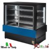Vetrina espositiva riscaldata a 2 porte 1541x775x1392 mm|Vetrine espositive riscaldate