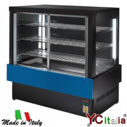 Vetrina espositiva riscaldata a 2 porte 1541x775x1392 mm|Vetrine espositive riscaldate