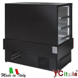 Vetrina alimentare riscaldata a 2 porte 1841x775x1392 mm|Vetrine espositive riscaldate