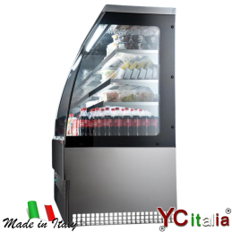Vetrina self service L905 X P 800 X H 1520|Murale refrigerato 800 profondità 