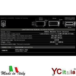 Forno pizza meccanico elettrico|Forni elettrici Ø 30