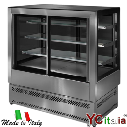 Vetrina calda a 4 porte 1522x769x1389 mm|Vetrine espositive riscaldate