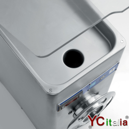 Tritacarne refrigerato inox, bocca 32 cm