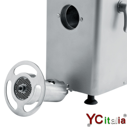 Tritacarne refrigerato inox 32 bocca 98 mm|Tritacarne professionale per macellerie