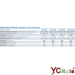 copy of Frigo verticale 600 litri 750x740x2040 mm