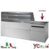 Banco refrigerato con 2 mensole 1802x940x1384 mm|Banchi pasticceria