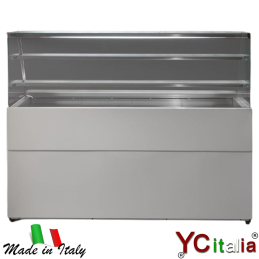 Banco refrigerato con 2 mensole 1802x940x1384 mm|Banchi pasticceria