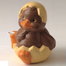 Stampo a forma di pulcino esce dal guscio|Stampi pasquali di cioccolato
