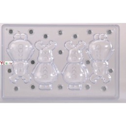 Stampo a forma di scoiattolo Mamma|Stampi Soggetti 3D